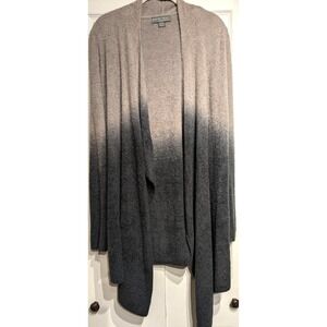 Barefoot Dreams Cardigan Womens‎ S/M Ombre Chic Lite Bamboo Sweater Soft Cozy